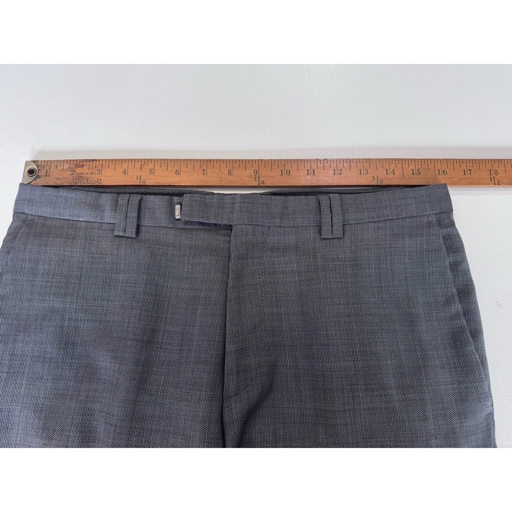 Boss Hugo Boss Pants Mens 38R Gray Diesel Strasse Straight Leg - Picture 4 of 6